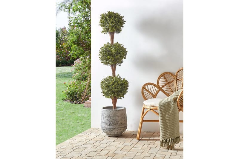 Konstgjord växt Buxus Ball Tree 35x35x120 cm - 35x35x120 cm - Inredning - Dekoration & inredningsdetaljer - Prydnadssaker - Blomsterdekoration
