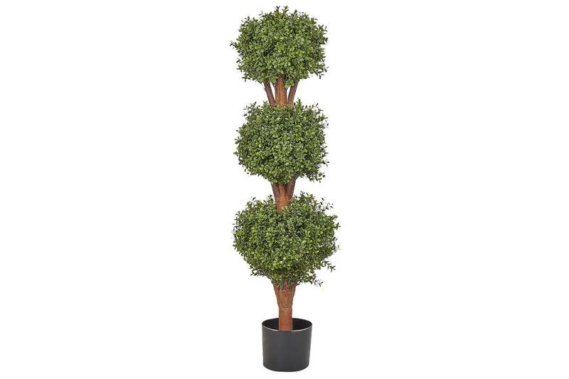Konstgjord växt Buxus Ball Tree 35x35x120 cm, 35x35x120 cm