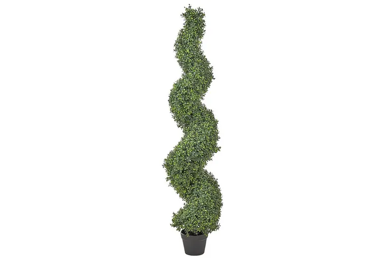 Konstgjord växt Buxus Spiral Tree 30x30x158 cm, 30x30x158 cm