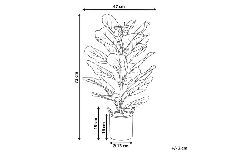 Konstgjord växt Fiddle Leaf Tree - Inredning - Dekoration & inredningsdetaljer - Prydnadssaker - Blomsterdekoration