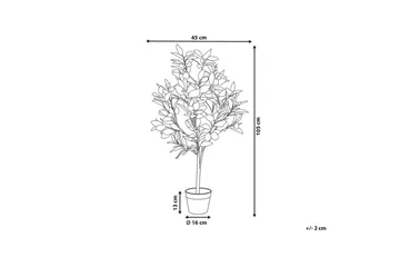 Konstgjord växt Lemon Tree 45x45x105 cm - 45x45x105 cm - Inredning - Dekoration & inredningsdetaljer - Prydnadssaker - Blomsterdekoration
