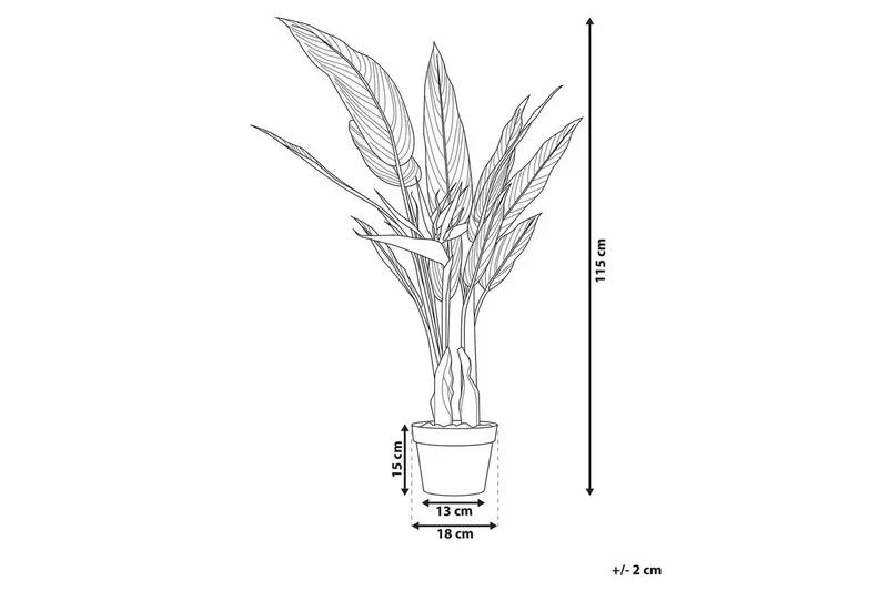 Konstgjord växt Strelitzia Tree - Inredning - Dekoration & inredningsdetaljer - Prydnadssaker - Blomsterdekoration