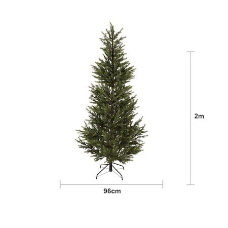 Malung Plastgran 200 cm - Grön/Svart - Inredning - Dekoration & inredningsdetaljer - Julpynt & juldekoration - Plastgran