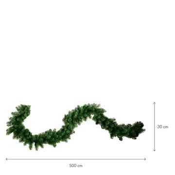 Nebraska Girland 500 cm - grön - Inredning - Dekoration & inredningsdetaljer - Prydnadssaker - Blomsterdekoration