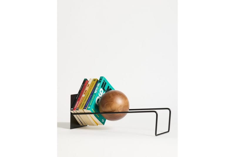 Orvic Bokstöd 49x18 cm, Svart