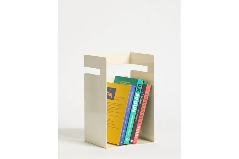 Rylan Bokstöd 15,5x19 cm, Cream