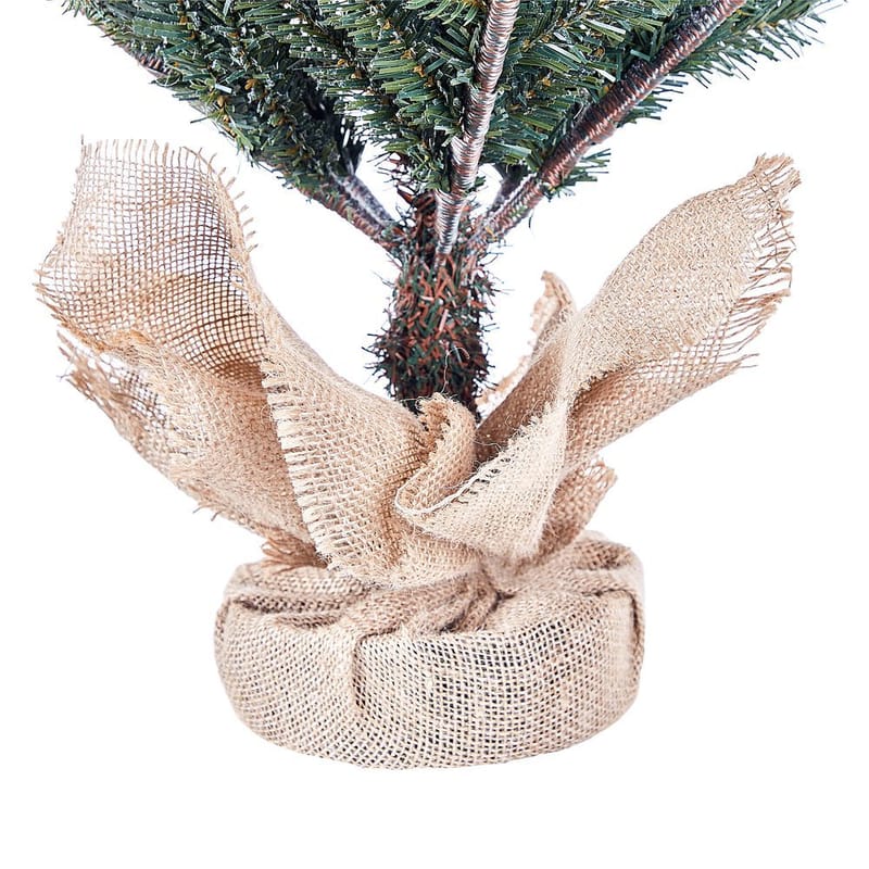 Ringrose Liten Snöig Plastgran 90 cm - Grön/Vit/Beige - Inredning - Dekoration & inredningsdetaljer - Julpynt & juldekoration - Plastgran
