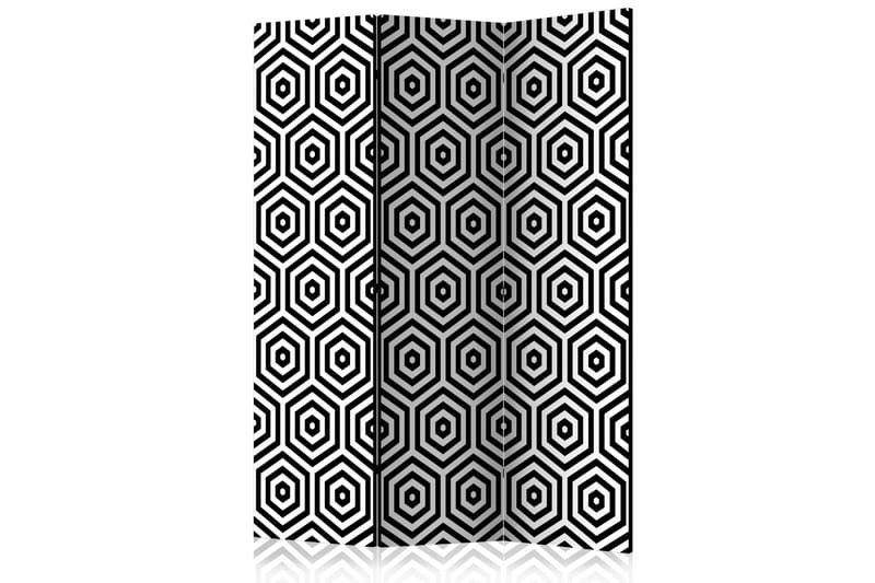 Rumsavdelare Black and White Hypnosis 135x172 cm - Artgeist sp. z o. o. - Rumsavdelare - Vikvägg