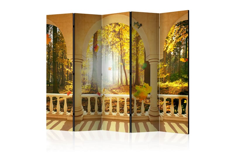 Rumsavdelare Dream About Autumnal Forest II 225x172 cm - Artgeist sp. z o. o. - Vikvägg - Rumsavdelare