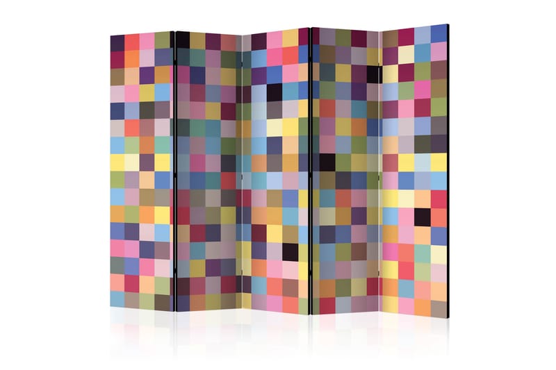 Rumsavdelare Full Range of Colors II 225x172 cm - Artgeist sp. z o. o. - Vikvägg - Rumsavdelare