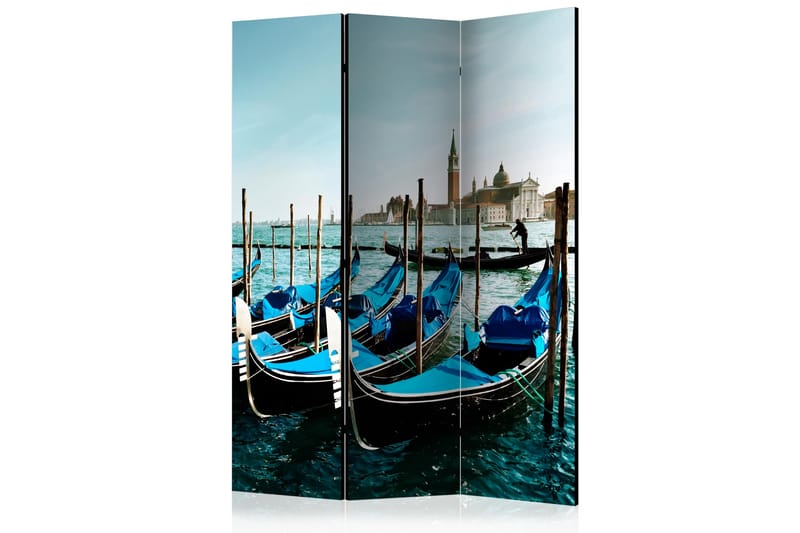 Rumsavdelare Gondolas on the Grand Canal, Venice 135x172 cm - Artgeist sp. z o. o. - Rumsavdelare - Vikvägg