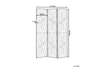 Rumsavdelare med 3 paneler Asolo - Inredning - Dekoration & inredningsdetaljer - Rumsavdelare