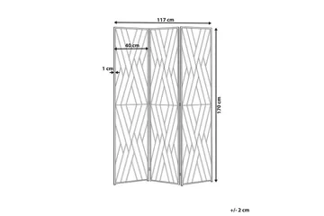Rumsavdelare med 3 paneler Asolo - Inredning - Dekoration & inredningsdetaljer - Rumsavdelare