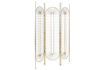 Rumsavdelare med 3 paneler Noale Guld - Guld - Inredning - Dekoration & inredningsdetaljer - Rumsavdelare