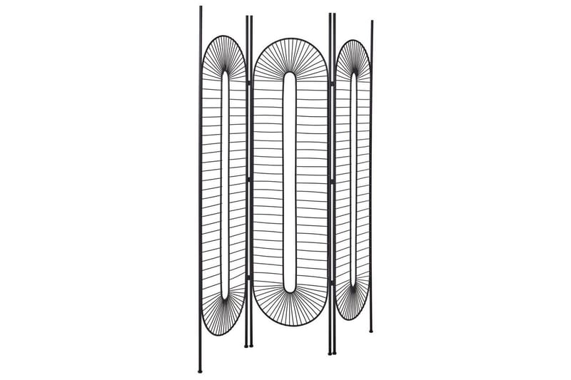Rumsavdelare med 3 paneler Noale Svart - Svart - Inredning - Dekoration & inredningsdetaljer - Rumsavdelare