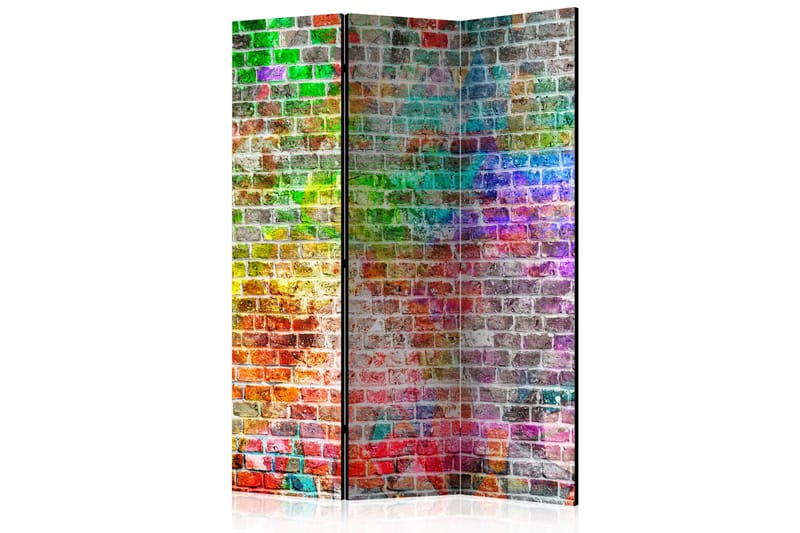 Rumsavdelare - Rainbow Wall 135x172 - Artgeist sp. z o. o. - Rumsavdelare - Vikvägg