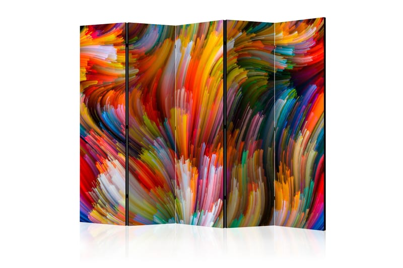 Rumsavdelare - Rainbow Waves II 225x172 - Artgeist sp. z o. o. - Rumsavdelare - Vikvägg