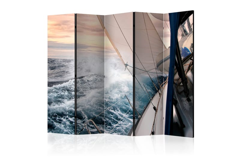 Rumsavdelare - Sailing II 225x172 - Artgeist sp. z o. o. - Vikvägg - Rumsavdelare