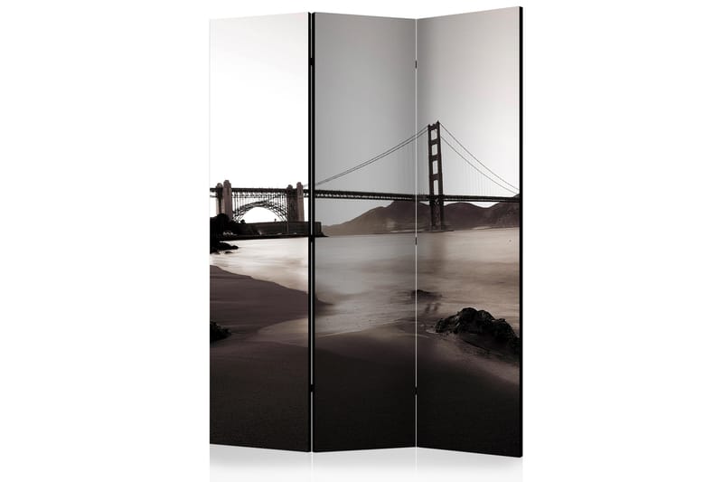 Rumsavdelare - San Francisco: Golden Gate Bridge 135x172 - Artgeist sp. z o. o. - Rumsavdelare - Vikvägg