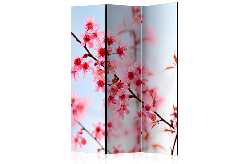 Rumsavdelare - Symbol of Japan - sakura flowers 135x172 - Artgeist sp. z o. o. - Rumsavdelare - Vikvägg