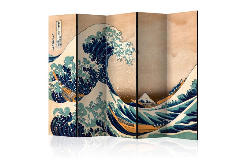 Rumsavdelare - The Great Wave off Kanagawa 225x172 - Artgeist sp. z o. o. - Rumsavdelare - Vikvägg