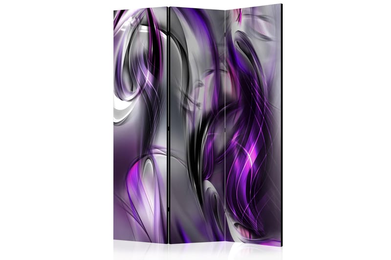 Rumsavdelare Purple Swirls 135x172 - Artgeist sp. z o. o. - Rumsavdelare - Vikvägg