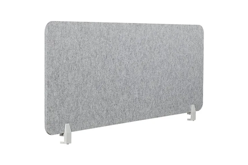 Skiljevägg för skrivbord Split Grå, 160x1x50 cm, Grå, 160x1x50 cm