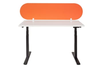 Skiljevägg för skrivbord Sparky Orange, 160x1x40 cm - Orange, 160x1x40 cm - Inredning - Dekoration & inredningsdetaljer - Rumsavdelare