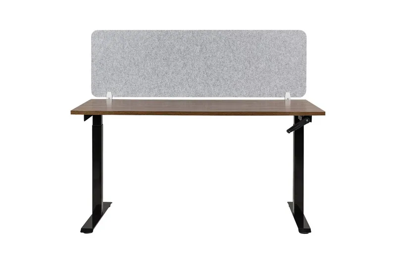 Skiljevägg för skrivbord Split Grå, 160x1x50 cm - Grå, 160x1x50 cm - Inredning - Dekoration & inredningsdetaljer - Rumsavdelare
