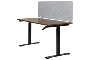 Skiljevägg för skrivbord Split Grå, 160x1x50 cm - Grå, 160x1x50 cm - Inredning - Dekoration & inredningsdetaljer - Rumsavdelare