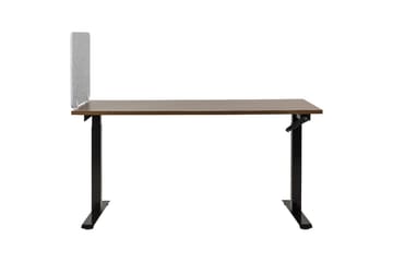 Skiljevägg för skrivbord Split Grå, 72x1x50 cm - Grå, 72x1x50 cm - Inredning - Dekoration & inredningsdetaljer - Rumsavdelare