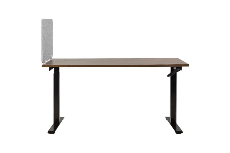 Skiljevägg för skrivbord Split Grå, 72x1x50 cm - Grå, 72x1x50 cm - Inredning - Dekoration & inredningsdetaljer - Rumsavdelare