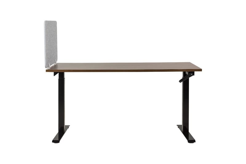 Skiljevägg för skrivbord Split Grå, 80x1x50 cm - Grå, 80x1x50 cm - Inredning - Dekoration & inredningsdetaljer - Rumsavdelare