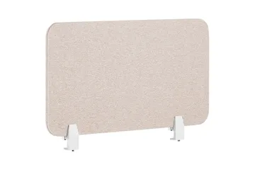 Skiljevägg för skrivbord Wally Beige, 72x2x40 cm