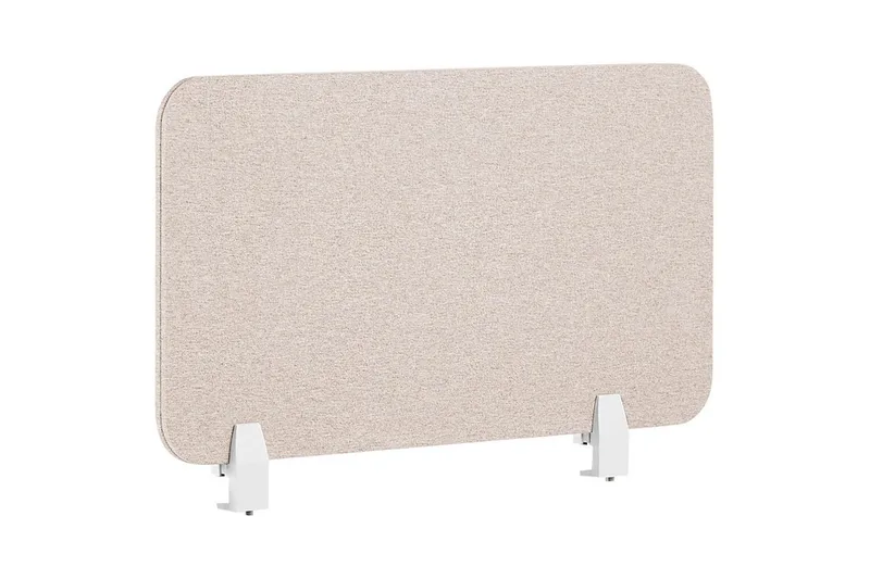 Skiljevägg för skrivbord Wally Beige, 72x2x40 cm - Beige, 72x2x40 cm - Inredning - Dekoration & inredningsdetaljer - Rumsavdelare
