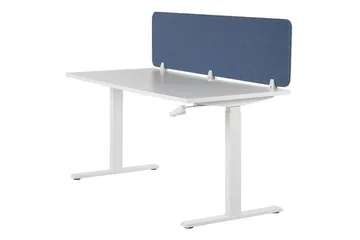Skiljevägg för skrivbord Wally Blå, 180x2x40 cm - Blå, 180x2x40 cm - Inredning - Dekoration & inredningsdetaljer - Rumsavdelare