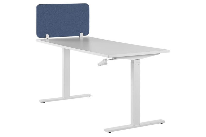 Skiljevägg för skrivbord Wally Blå, 72x2x40 cm - Blå, 72x2x40 cm - Inredning - Dekoration & inredningsdetaljer - Rumsavdelare