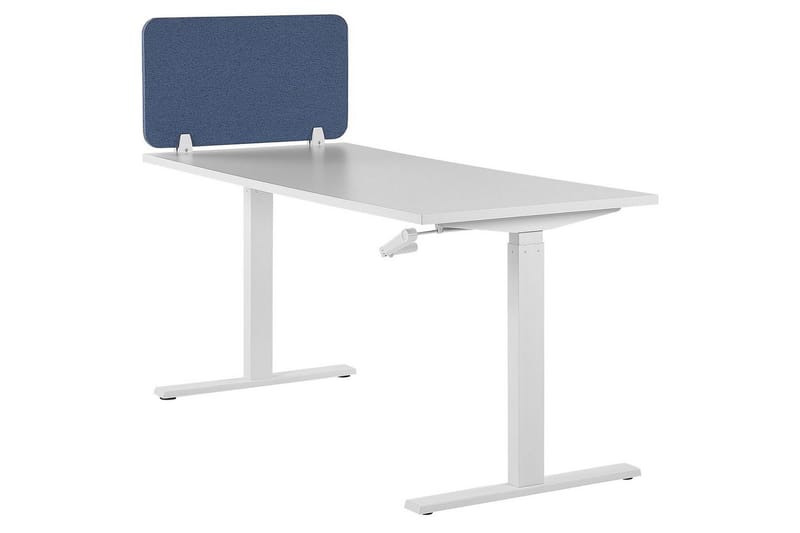 Skiljevägg för skrivbord Wally Blå, 80x2x40 cm - Blå, 80x2x40 cm - Inredning - Dekoration & inredningsdetaljer - Rumsavdelare