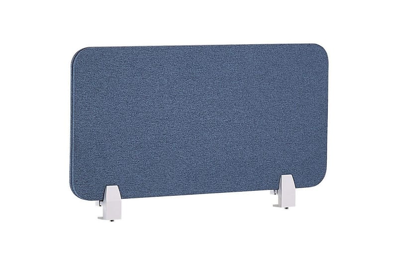 Skiljevägg för skrivbord Wally Blå, 80x2x40 cm - Blå, 80x2x40 cm - Inredning - Dekoration & inredningsdetaljer - Rumsavdelare