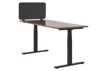 Skiljevägg för skrivbord Wally Grå, 80x2x40 cm - Grå, 80x2x40 cm - Inredning - Dekoration & inredningsdetaljer - Rumsavdelare