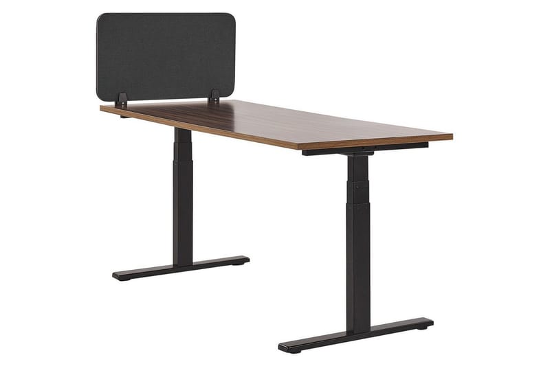 Skiljevägg för skrivbord Wally Grå, 80x2x40 cm - Grå, 80x2x40 cm - Inredning - Dekoration & inredningsdetaljer - Rumsavdelare