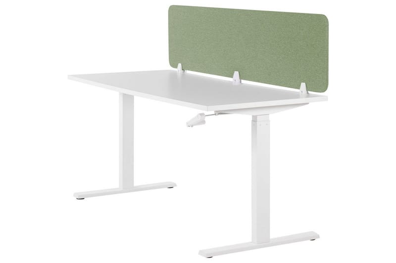 Skiljevägg för skrivbord Wally Grön, 180x2x40 cm - Grön, 180x2x40 cm - Inredning - Dekoration & inredningsdetaljer - Rumsavdelare