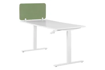 Skiljevägg för skrivbord Wally Grön, 80x2x40 cm - Grön, 80x2x40 cm - Inredning - Dekoration & inredningsdetaljer - Rumsavdelare
