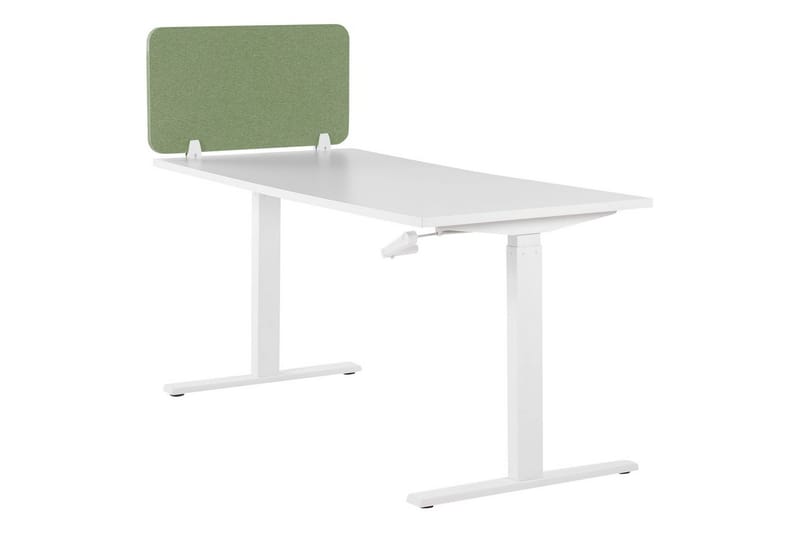 Skiljevägg för skrivbord Wally Grön, 80x2x40 cm - Grön, 80x2x40 cm - Inredning - Dekoration & inredningsdetaljer - Rumsavdelare