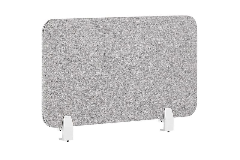 Skiljevägg för skrivbord Wally Ljusgrå, 80x2x40 cm - Ljusgrå, 80x2x40 cm - Inredning - Dekoration & inredningsdetaljer - Rumsavdelare