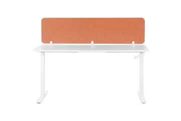 Skiljevägg för skrivbord Wally Röd, 180x2x40 cm - Röd, 180x2x40 cm - Inredning - Dekoration & inredningsdetaljer - Rumsavdelare