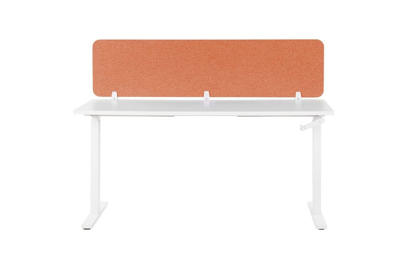 Skiljevägg för skrivbord Wally Röd, 180x2x40 cm - Röd, 180x2x40 cm - Inredning - Dekoration & inredningsdetaljer - Rumsavdelare