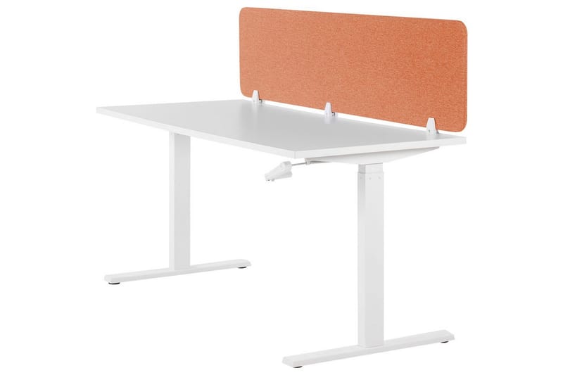 Skiljevägg för skrivbord Wally Röd, 180x2x40 cm - Röd, 180x2x40 cm - Inredning - Dekoration & inredningsdetaljer - Rumsavdelare