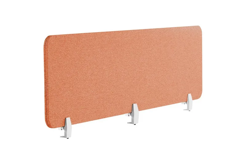 Skiljevägg för skrivbord Wally Röd, 180x2x40 cm - Röd, 180x2x40 cm - Inredning - Dekoration & inredningsdetaljer - Rumsavdelare