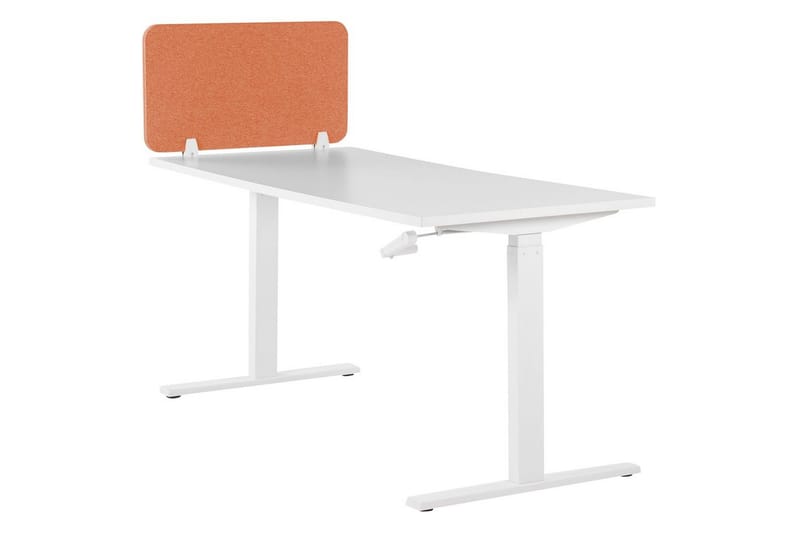 Skiljevägg för skrivbord Wally Röd, 72x2x40 cm - Röd, 72x2x40 cm - Inredning - Dekoration & inredningsdetaljer - Rumsavdelare